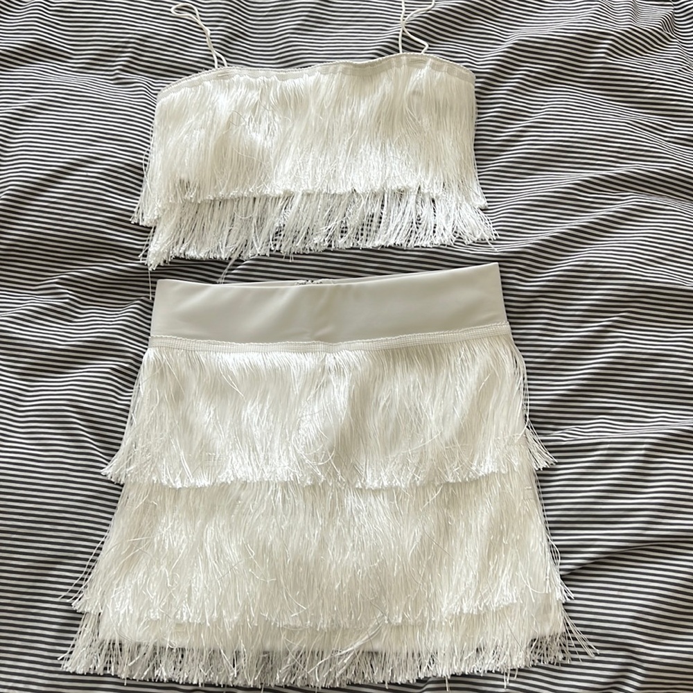 Shein Two Piece Fringe Set